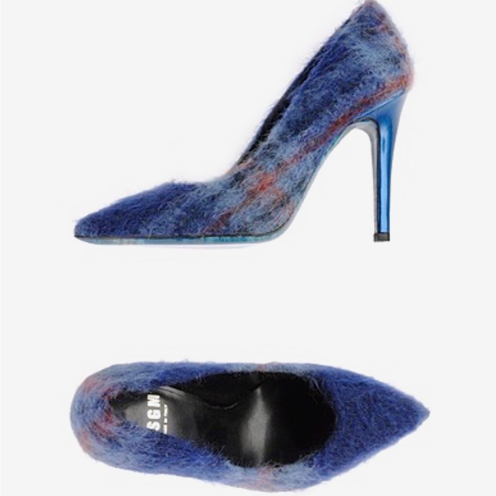 MSGM Boiled Wool Pumps Size 38.5